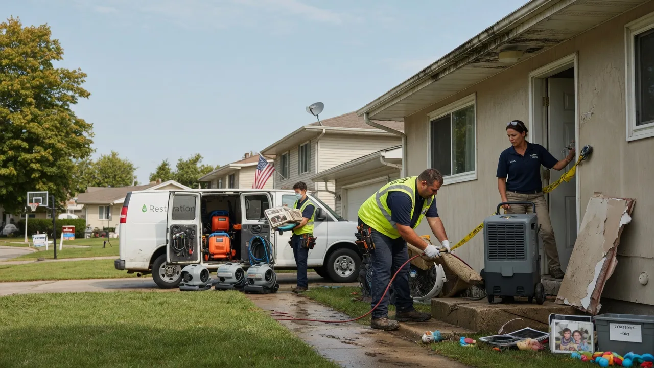 Water Damage Restoration in Sand Springs, OK near me